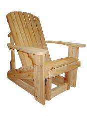 Click to enlarge image  - Adirondack Glider - Glide your day away