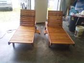 Click to enlarge image  - Chaise lounge - Cedar