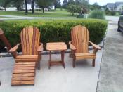 Click to enlarge image A set of Santa fe chairs just delivered - Santa fe - Western style adirondack